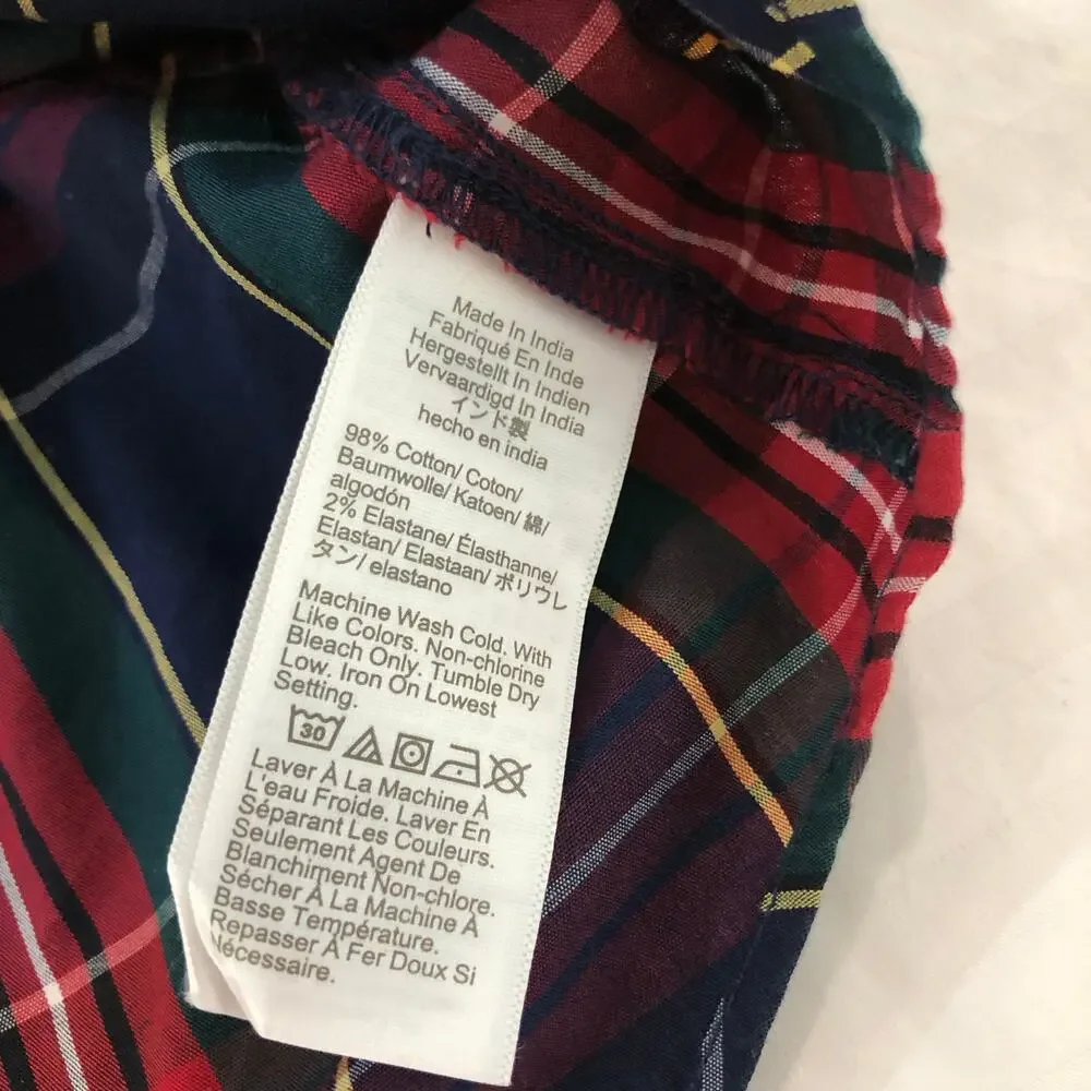 J.Crew Tartan Perfect Shirt
